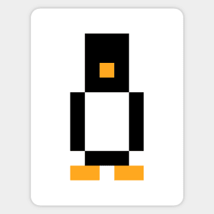 Pixel Penguin Sticker